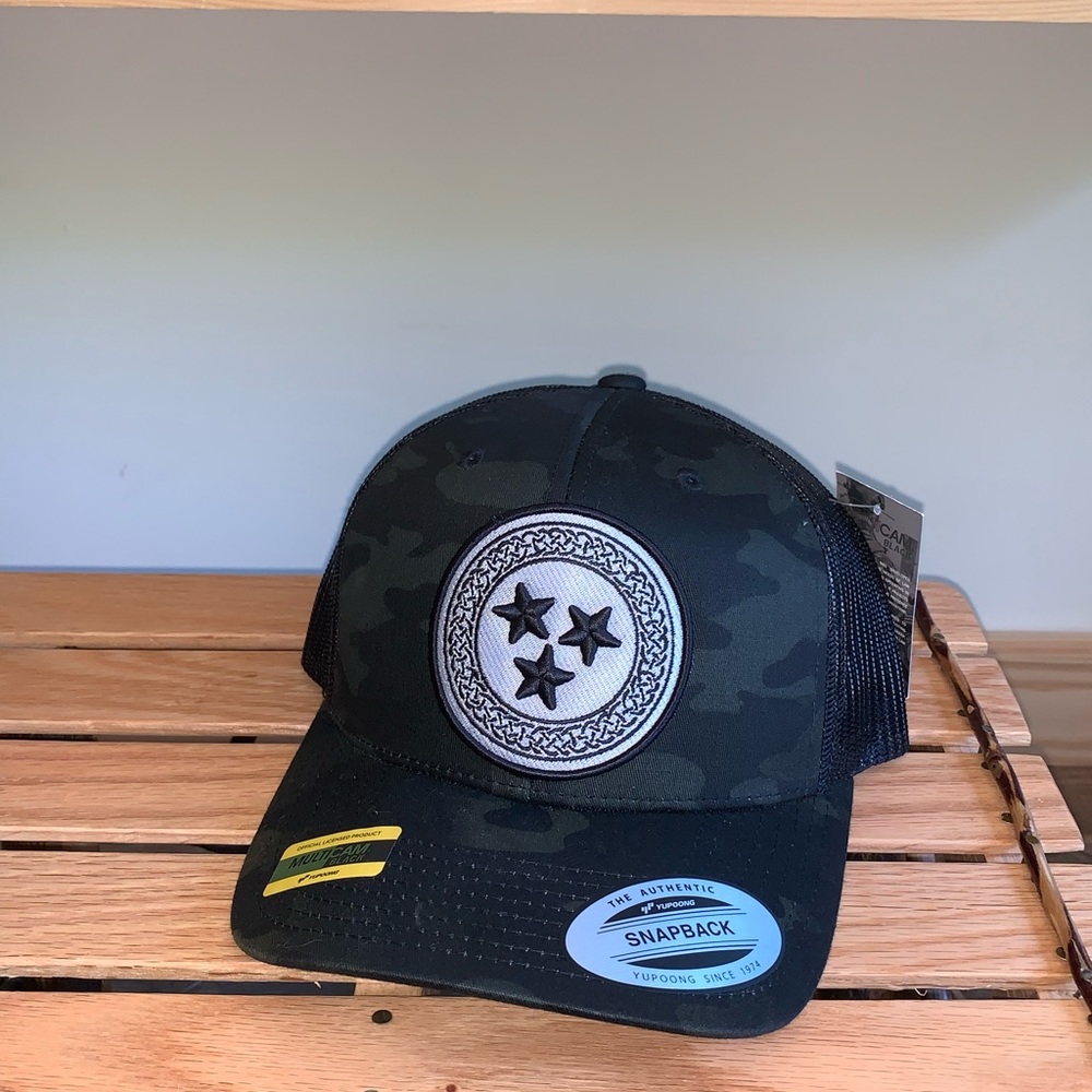 The Classics Multi-Cam black yupoong SnapBack hat cap